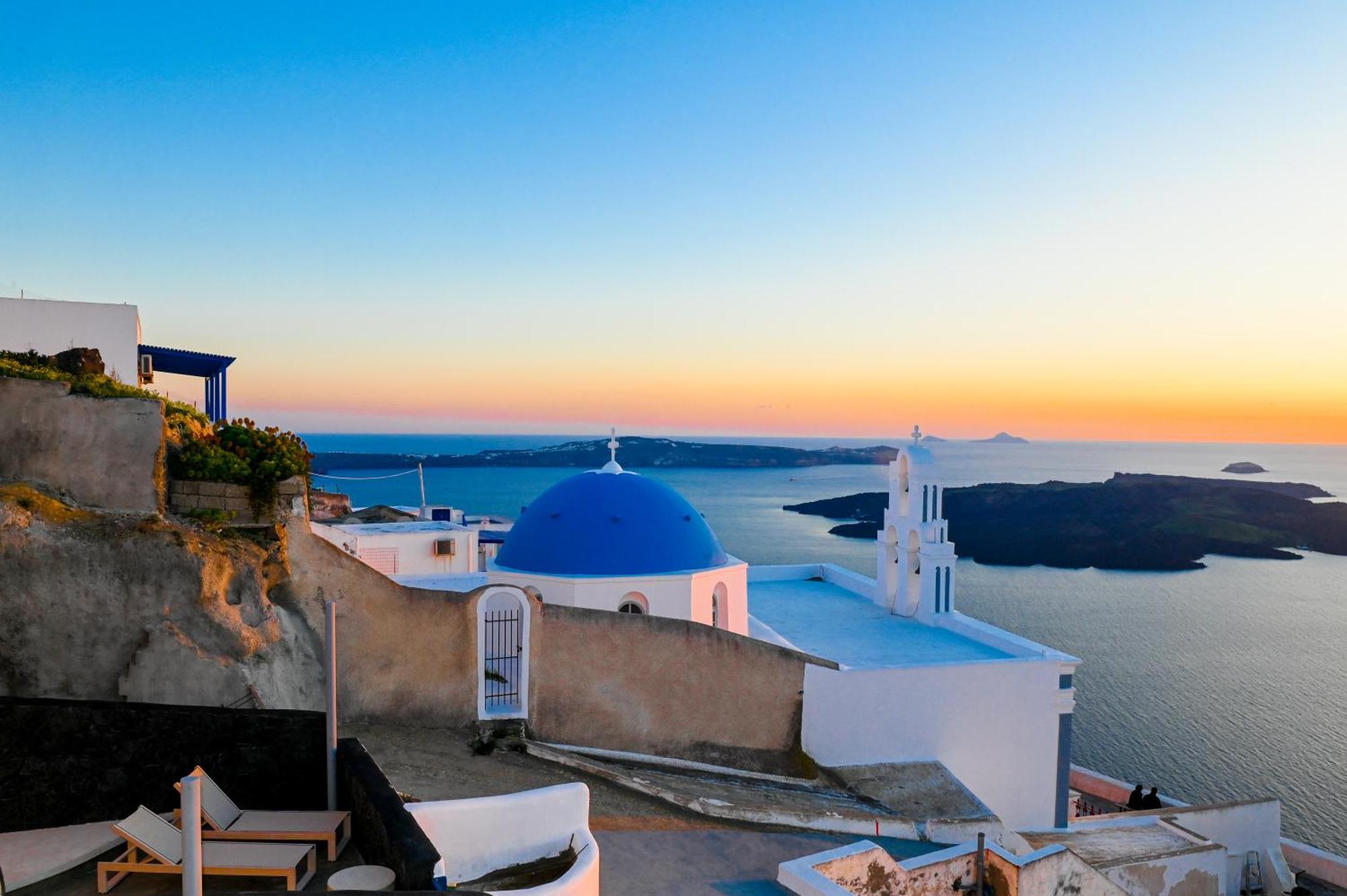 Three Bells Suites Firostefani Dış mekan fotoğraf